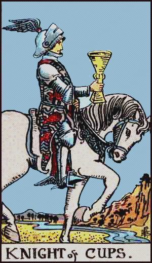 Knight of Cups Tarot Card