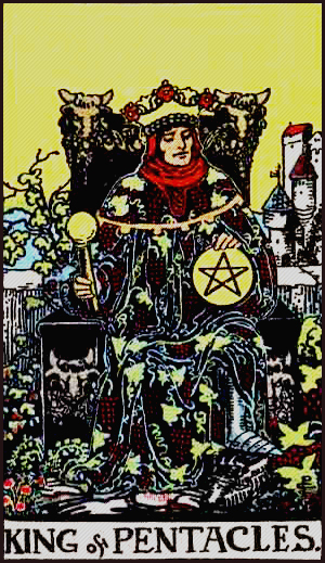 King of Pentacles Tarot Card