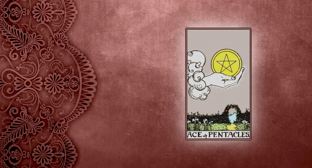 <p>When the Ace of Pentacles appears in a reading, it promises wealth, real chances, and the beginnings of long-term success. This card, which represents earth energy, stands for financial stability, good health, and the capacity to turn your hard work into real results.</p>