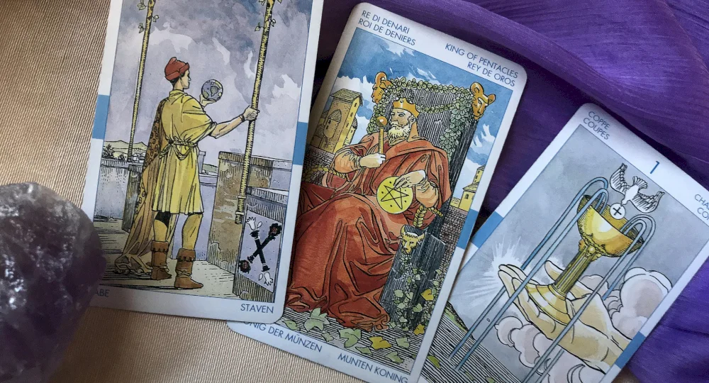 <p>When the King of Pentacles shows up in your tarot reading, it's a powerful sign pointing towards material success, solid stability, and capable leadership.</p>