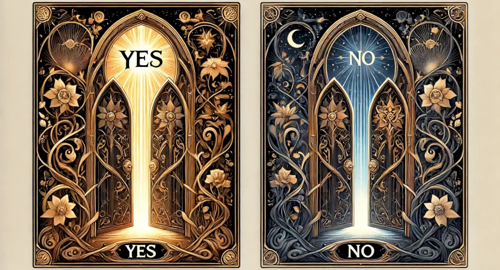 White or Black? Tarot Cards and Yes/No Spreads