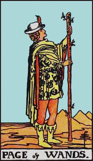 Page of Wands - Rider-Waite-Smith Tarot